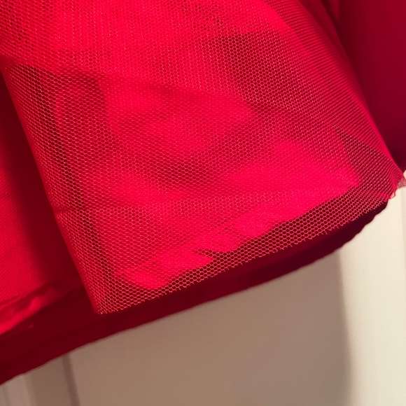 Childrens Place 3T Red Holiday Dress - Picture 5 of 6